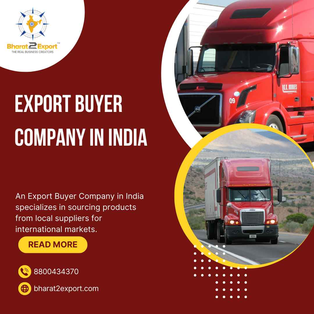 Thumbnail for Bharat2Export is a comprehensive Export buyer company in India.